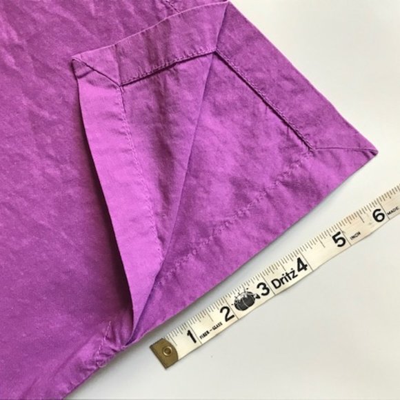 Eileen Fisher purple linen tunic, size L - Picture 10 of 12